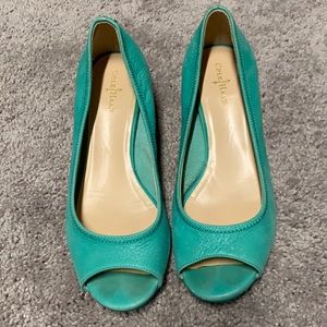 Cole Haan Mint Green Wedges